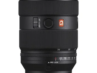 Sony FE 24-70mm f/2.8 GM II lens on a flat surface