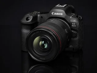 Canon EOS R5 Mark II with a VCM lens — Canon hybrid video lens lineup