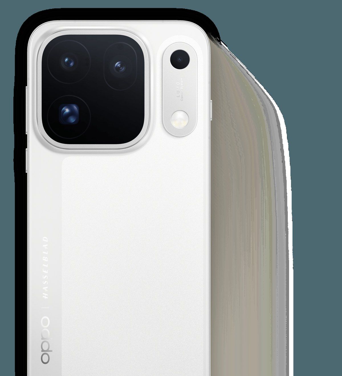 Oppo Find X10 Pro Max rear camera module with three Hasselblad-co-developed lenses