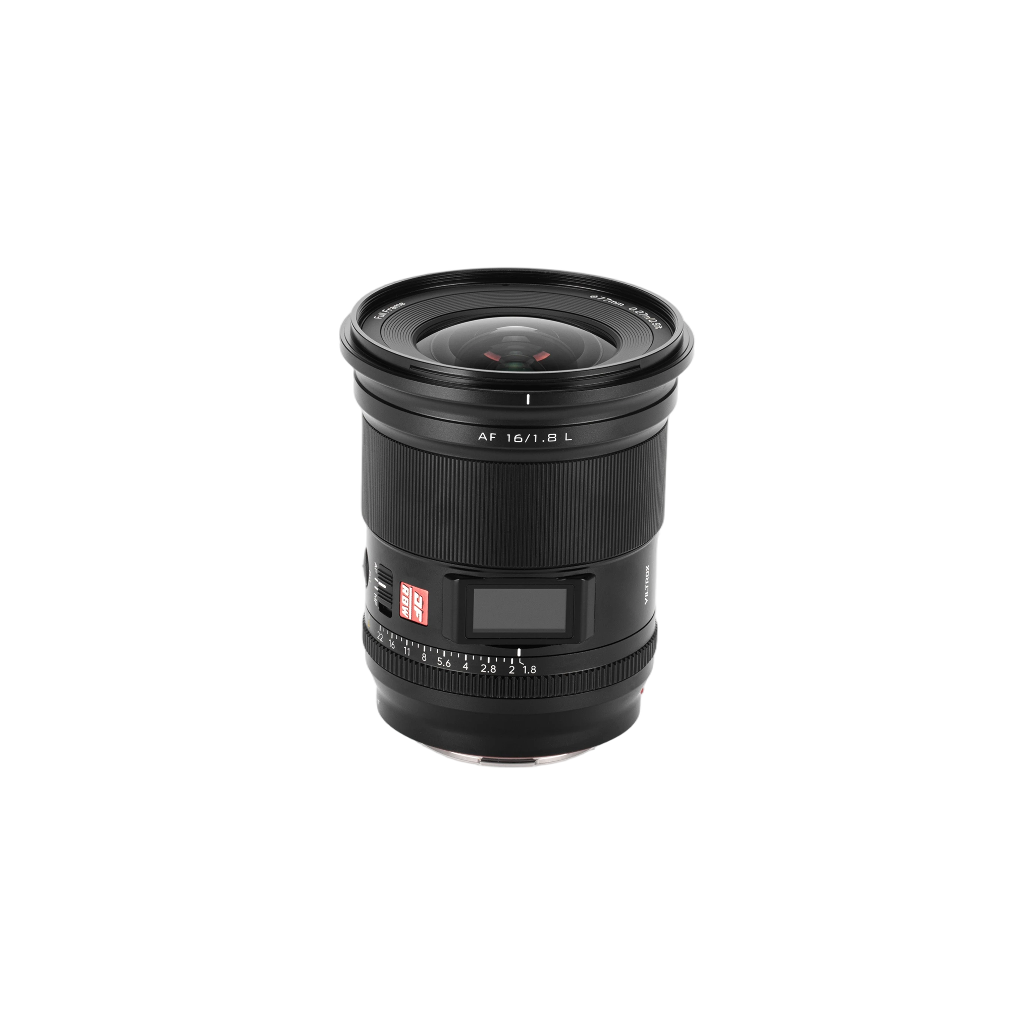 Viltrox AF 16mm f/1.8 L-mount prime lens — first L-mount AF lens from Viltrox after joining the alliance in 2025