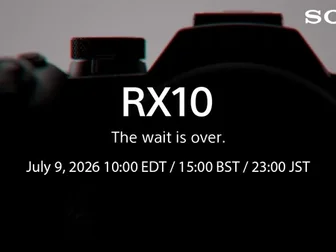 Leaked product shot of the upcoming Sony RX10 V bridge camera shown alongside the RX10 IV.