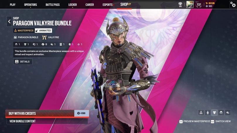 Valkyrie Paragon Bundle