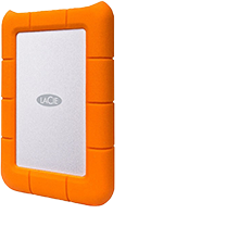 Lacie Rugged USB-C Portable Hard Drive
