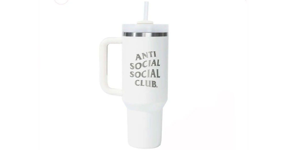 AntiSocialSocialClub x Stanley Jealousy Quencher “White”