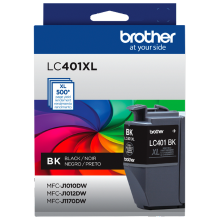 Brother LC401XLBK High Yield Black Ink Cartridge