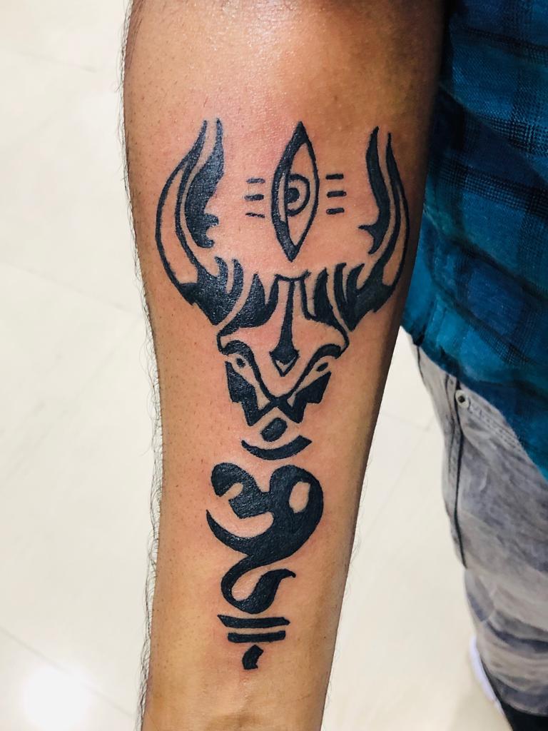 Lord Shiva symbolic Tattoo