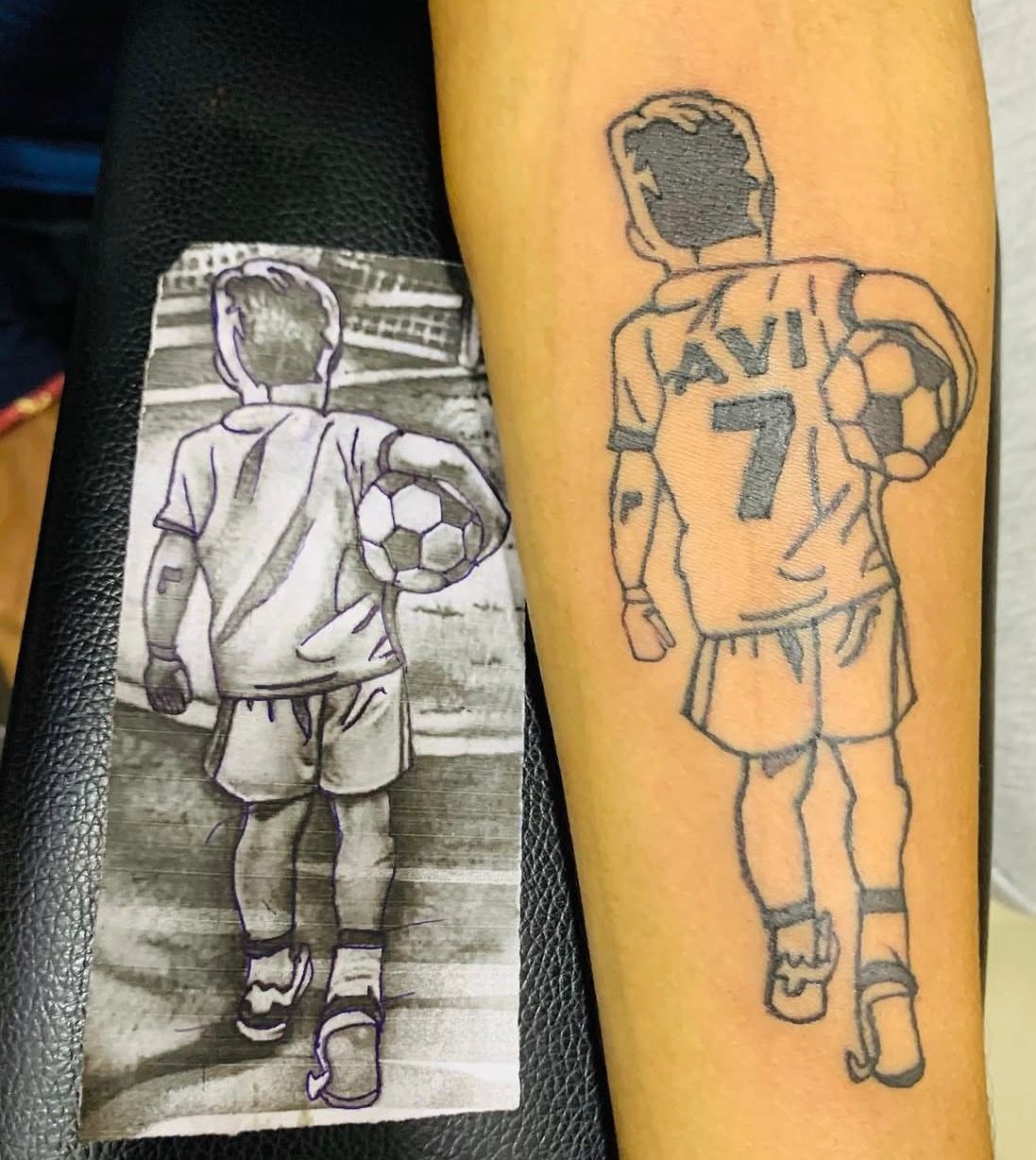 Football Tattoo