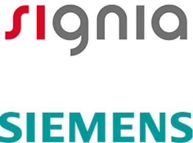 Signia and Siemens logo