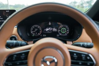 12.3-inch full LCD instrument cluster