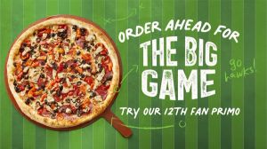 Order Ahead for the Big Game
