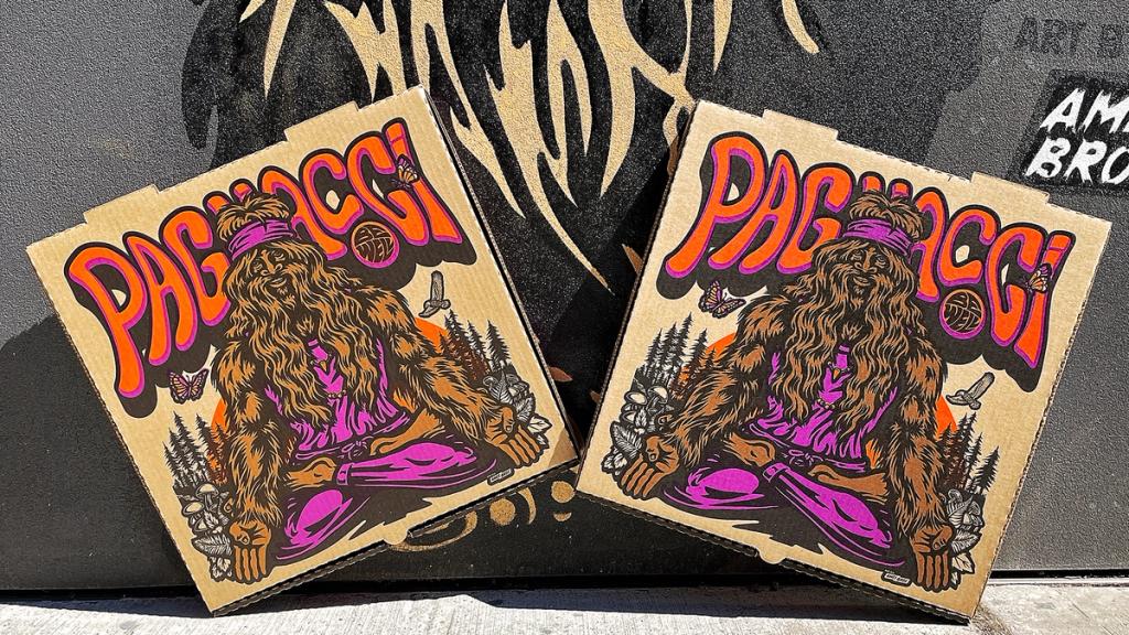 Catch our new Be Well pizza boxes! 