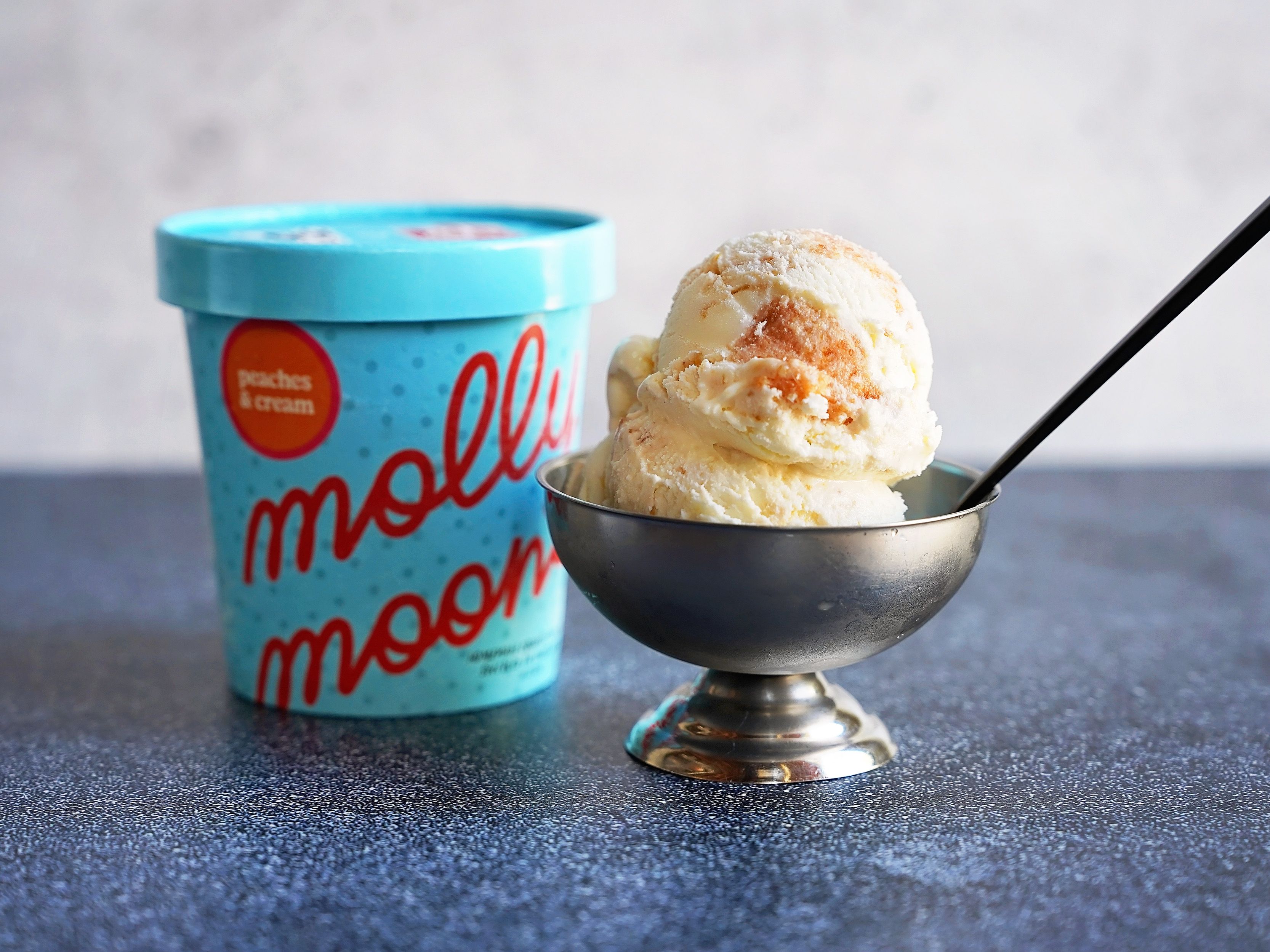 Molly Moon's Peaches & Cream Ice Cream