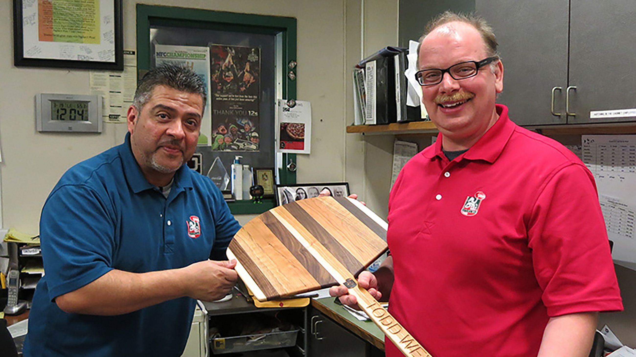 Edgar Bobadilla and Todd Weyand