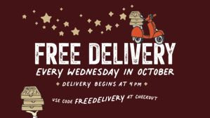 Free Delivery October 