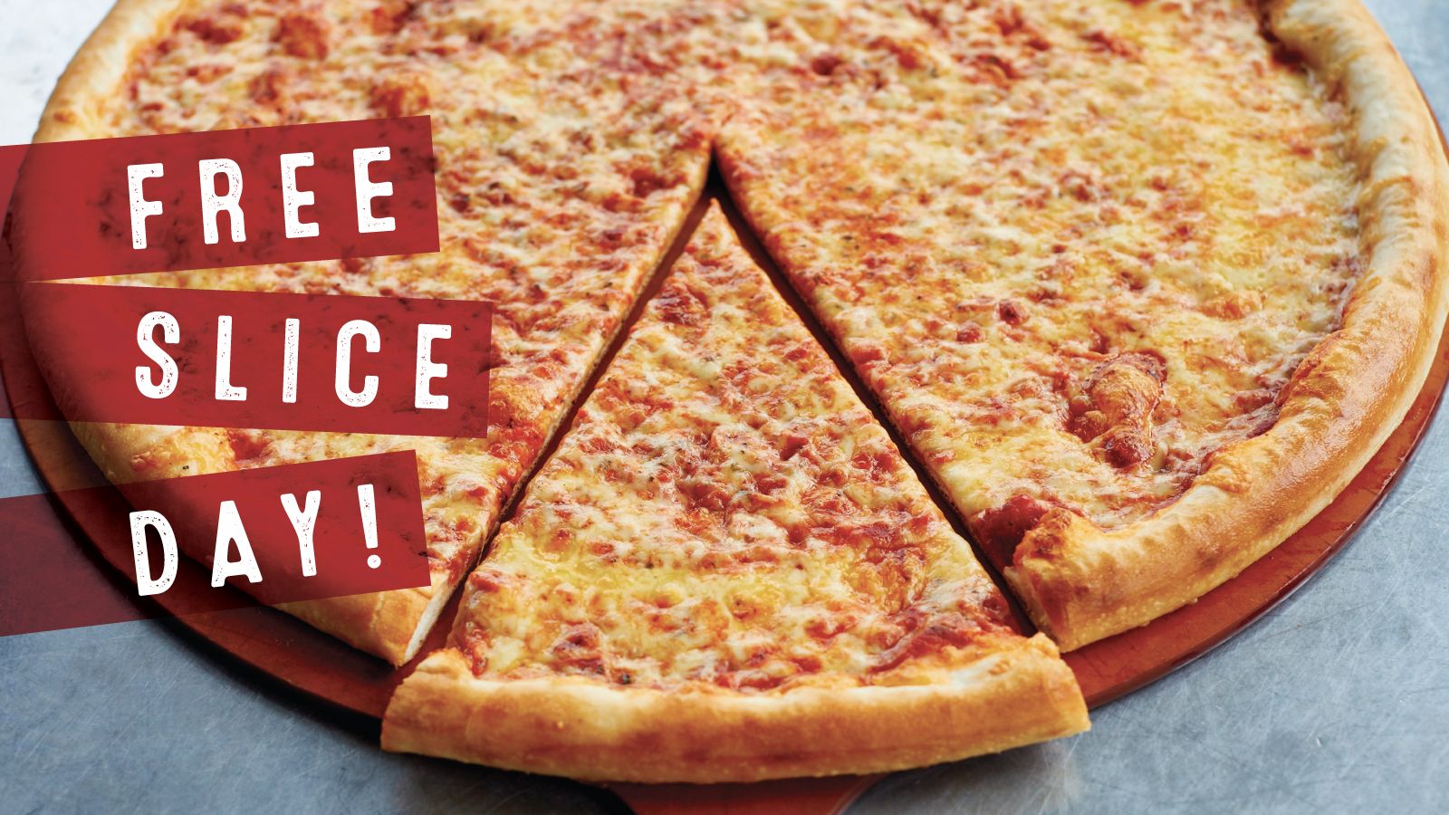 free slice day cheese