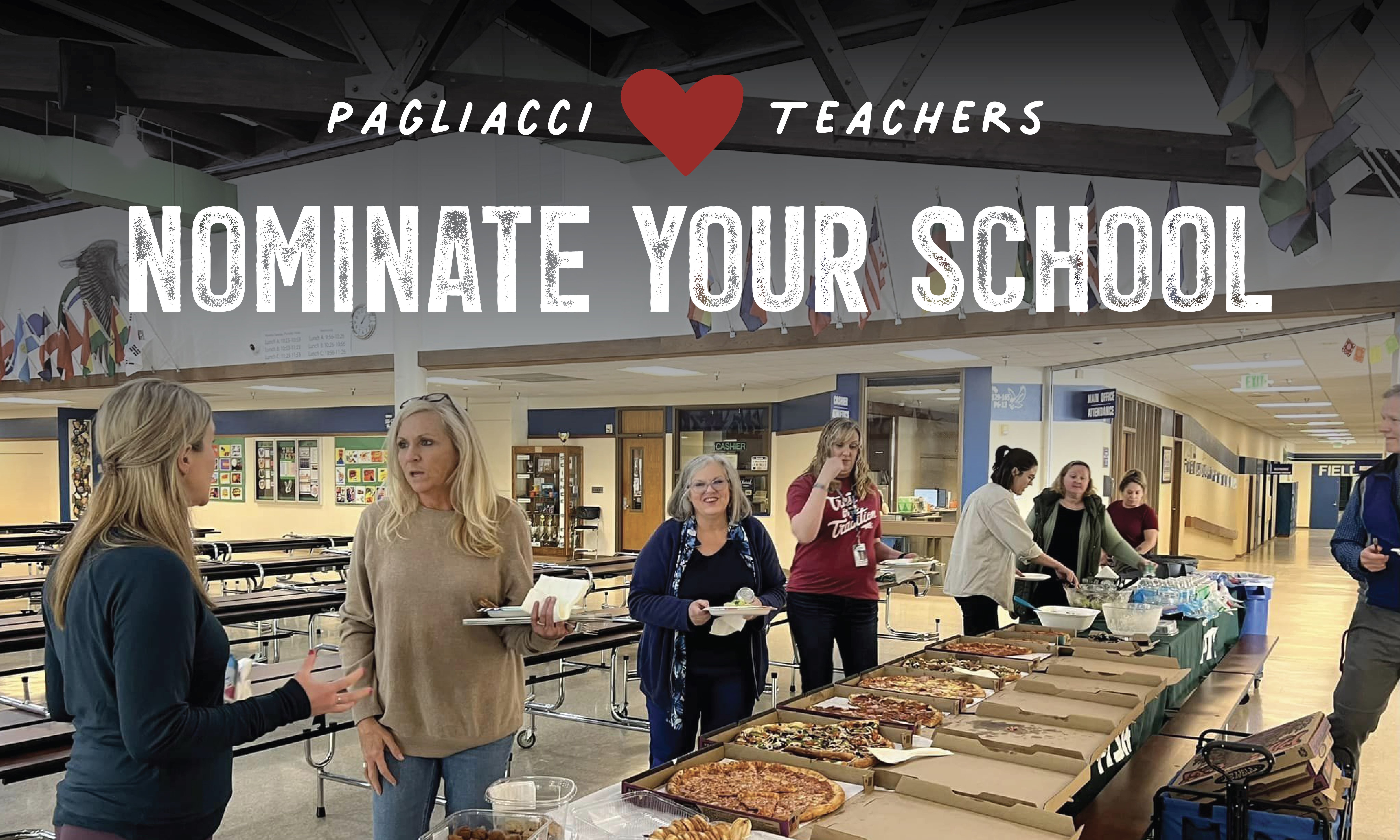Pagliacci ❤️ Teachers