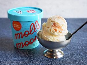 Molly Moon's Peaches & Cream Ice Cream