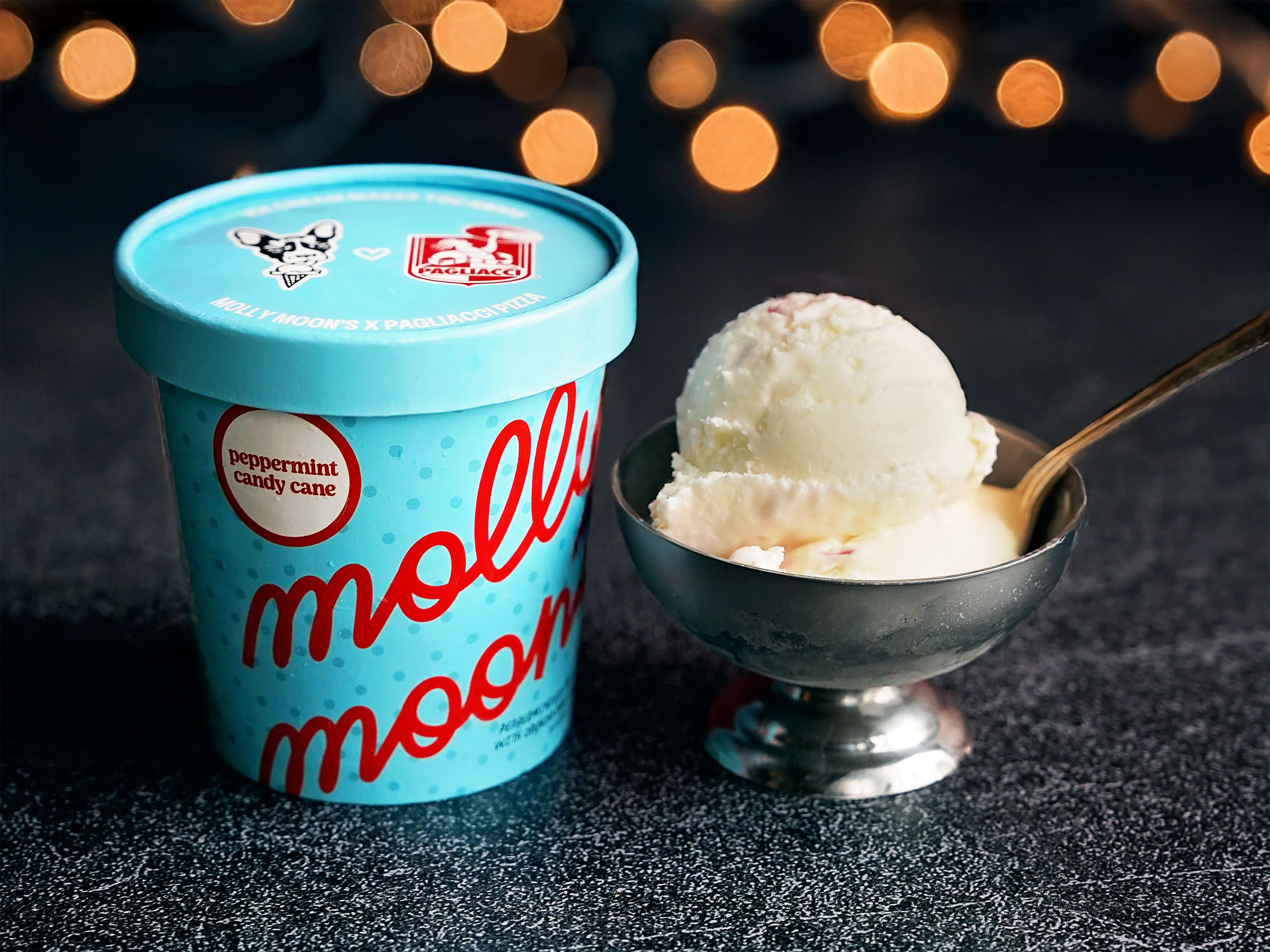 Molly Moon's Peppermint Candy Cane Ice Cream