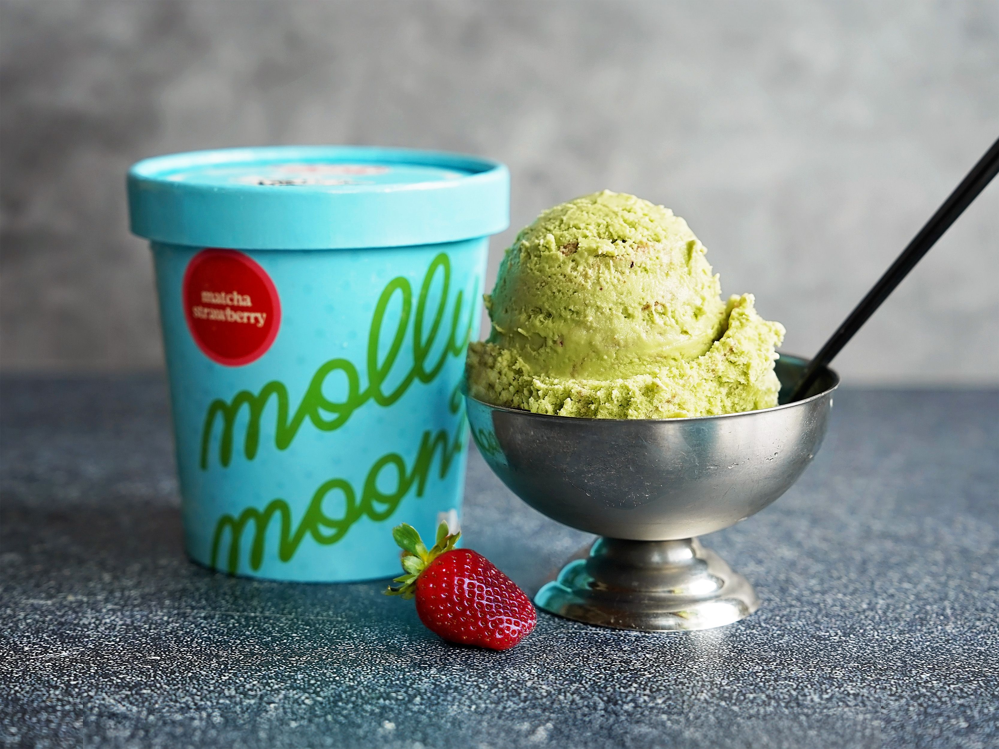 Molly Moon's Strawberry Matcha Ice Cream