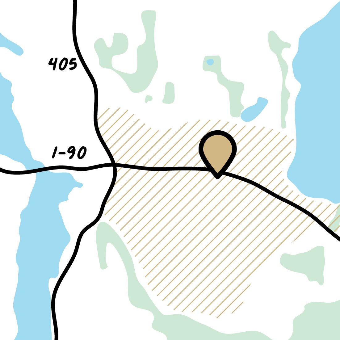 Eastgate Map
