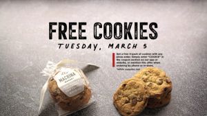 Free Cookies with Promo Code