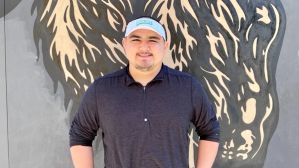 Victor Mansanarez works hard at school and Pagliacci.