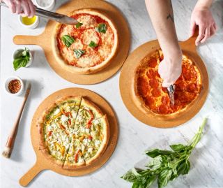 Hand Tossed, <br />Locally Sourced
