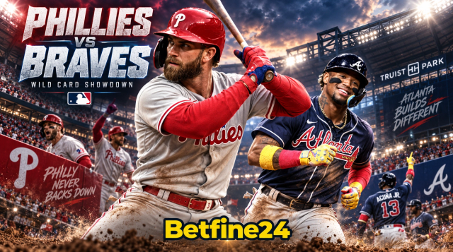 Phillies vs Braves pronóstico y apuestas deportivas - MLB - Comodines - Postemporada 2026 - Betfine24