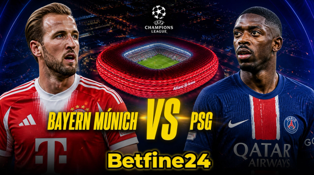 Bayern Múnich vs PSG: Pronóstico de un partido que revelará el segundo finalista en Champions League - Betfine24