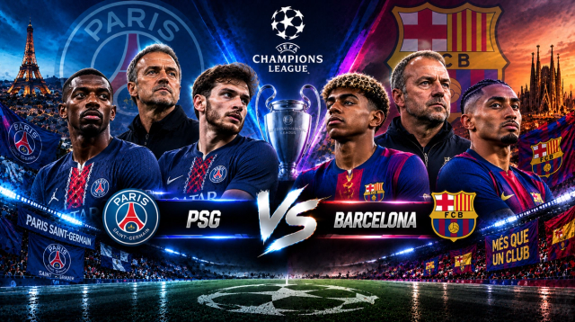 PSG vs Barcelona: Pronóstico y cuotas - UEFA Champions League - Betfine24