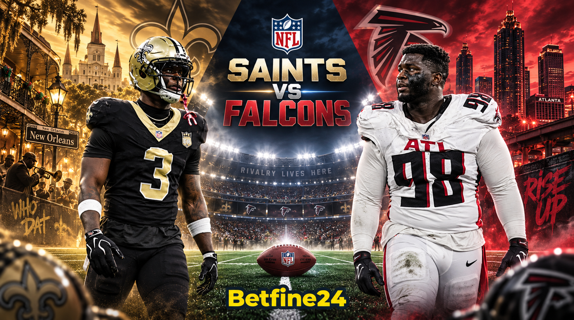 Saints vs Falcons pronóstico deportivo gratis - NFL