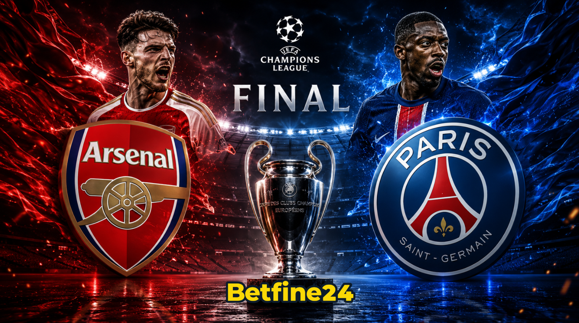 PSG vs Arsenal: ¿Qué apuestas son recomendadas para la final de la Champions League? - UEFA Champions League