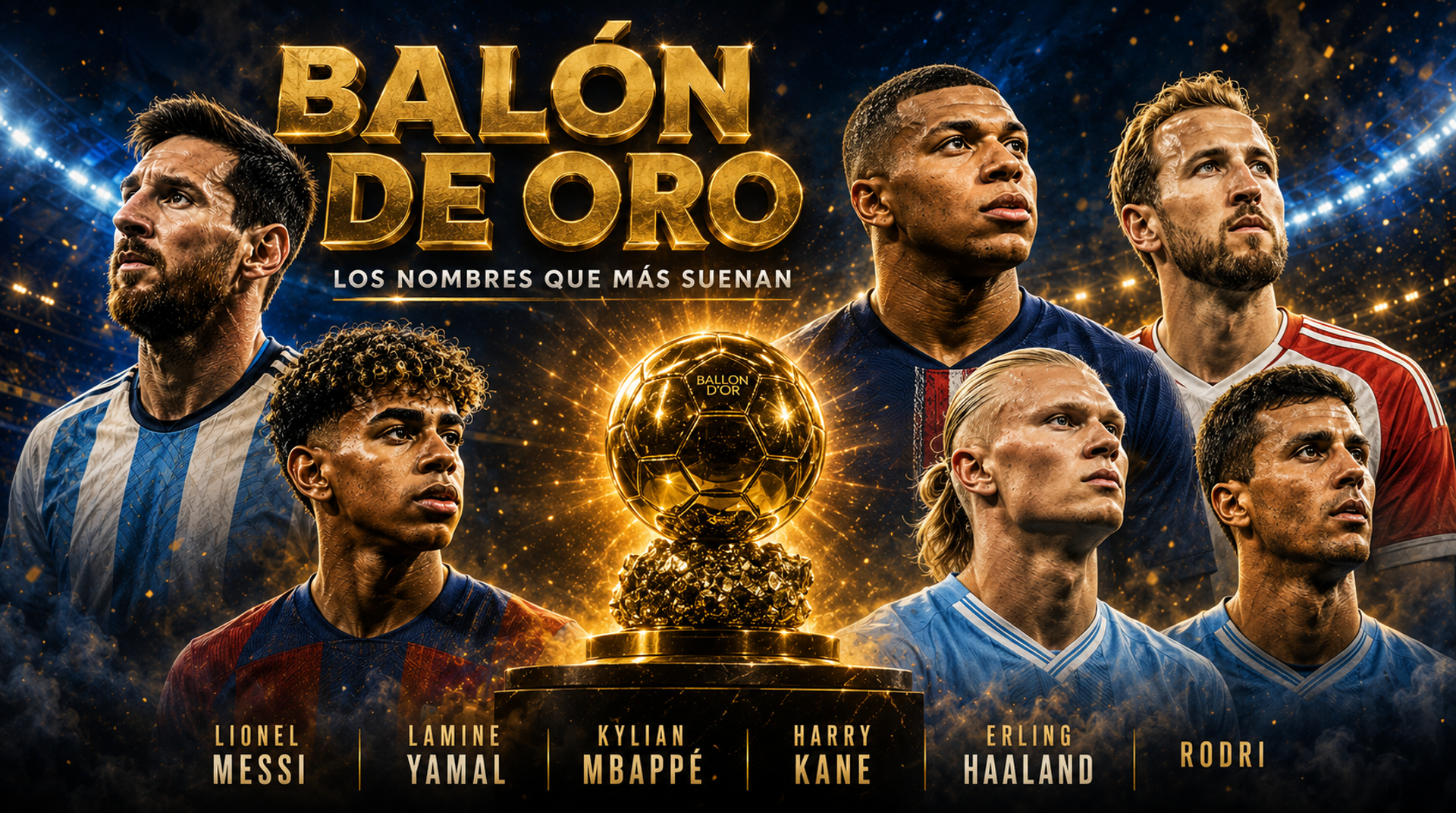 Balón de Oro: ¿Quién es el favorito en las apuestas? - Mundial FIFA 2026
