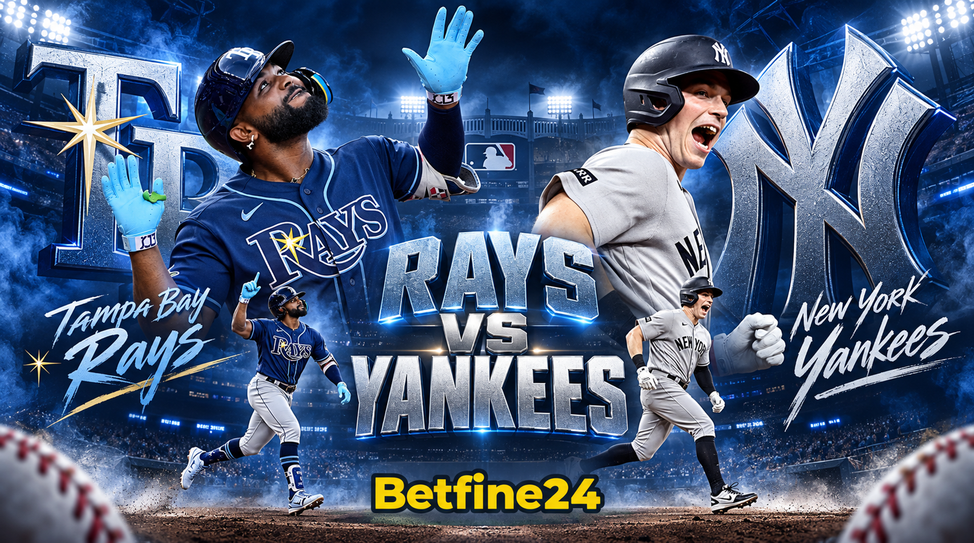 Rays vs Yankees pronóstico y apuestas - MLB - Betfine24