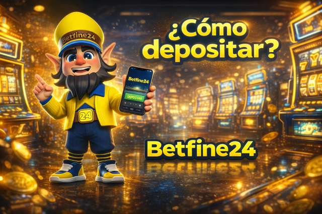 ¿Cómo hacer tu depósito en Betfine24?  - Betfine24