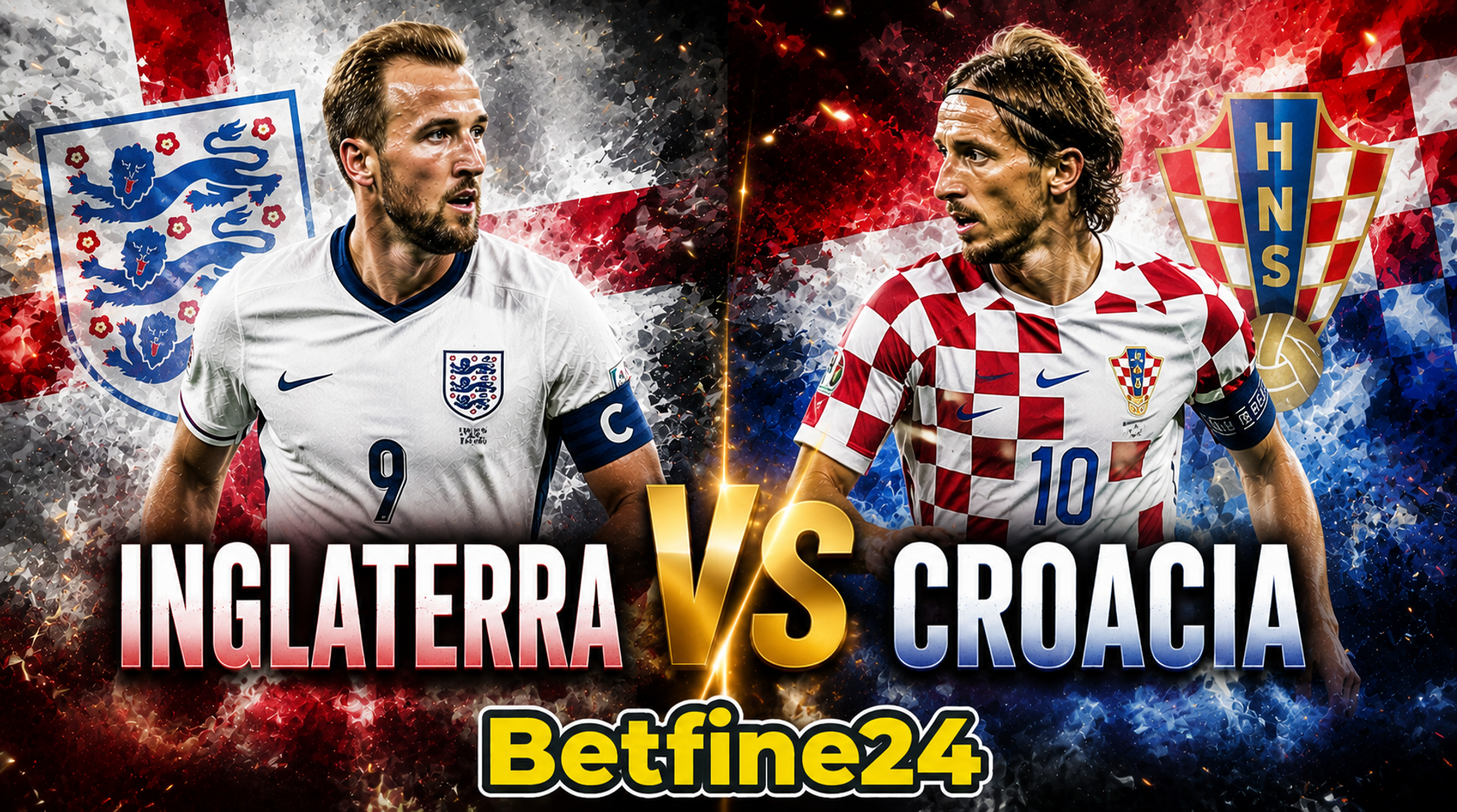 Pronóstico Mundial 2026: Cuotas del partido Inglaterra vs Croacia - Mundial FIFA 2026