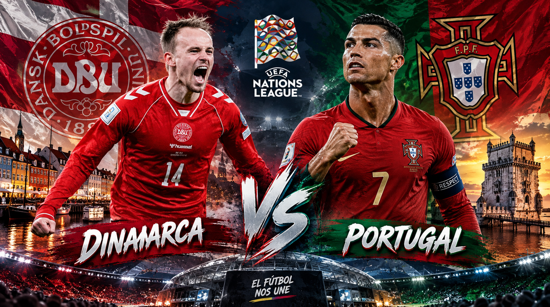 Dinamarca vs Portugal pronóstico - Nations League - Betfine24