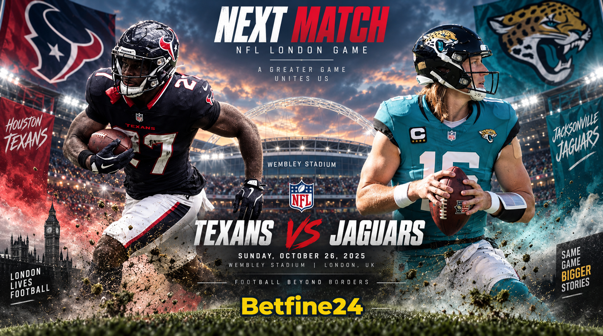 Texans vs Jaguars pronóstico gratis - NFL - Betfine24