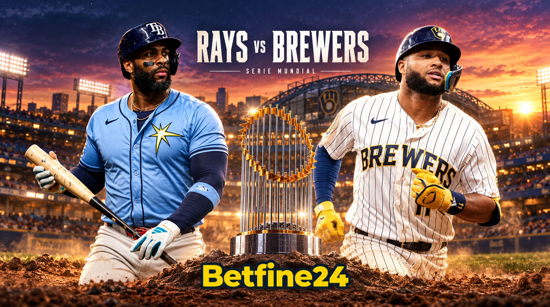 Rays vs Brewers pronóstico gratis - MLB - Serie Mundial - Betfine24