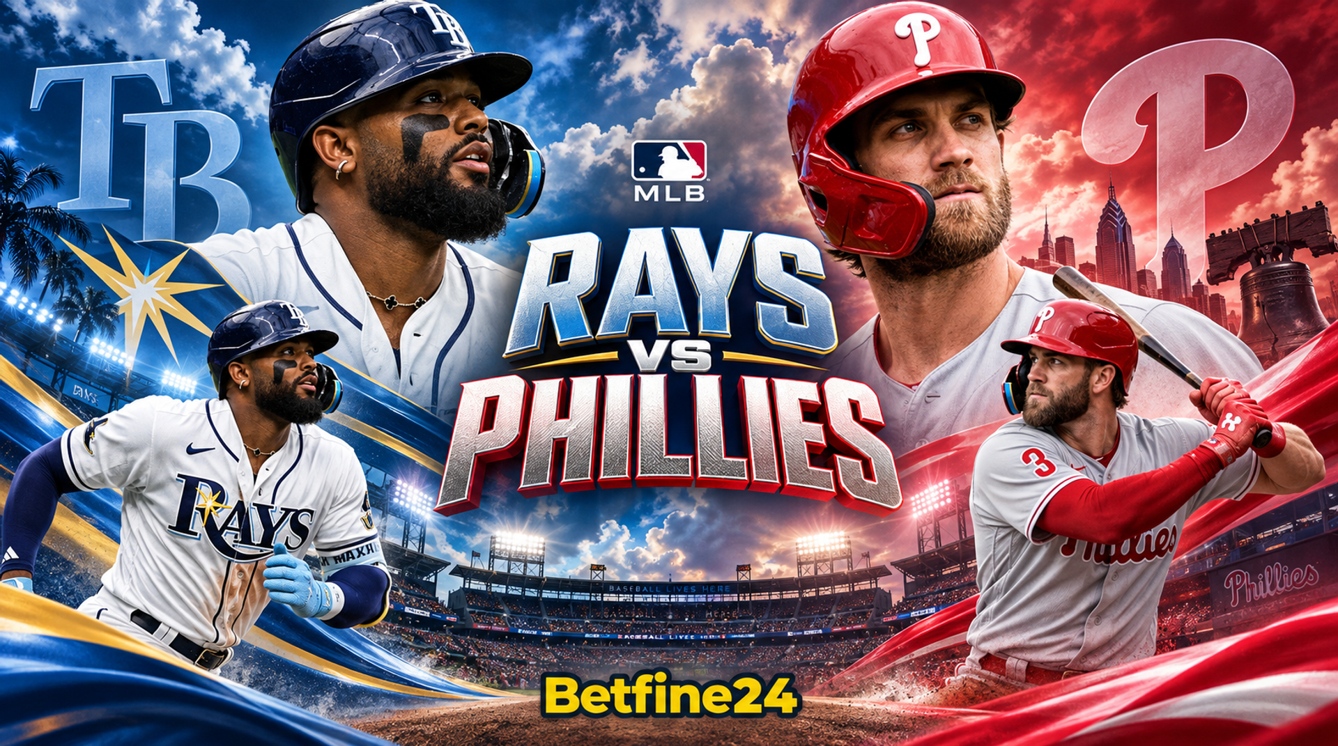 Rays vs Phillies pronóstico - MLB - Betfine24