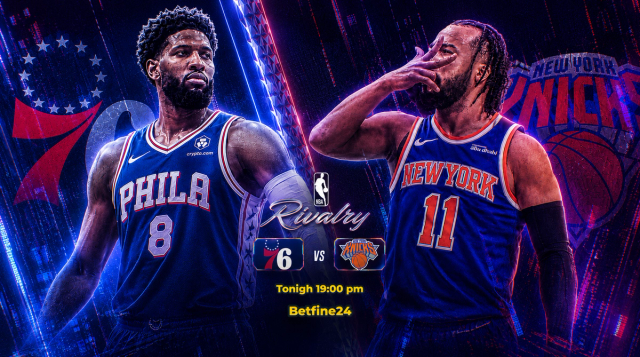 Guía completa del Juego 3: Paul George y los 76ers contra la pared ante unos Knicks imparables en los Playoffs NBA - Betfine24