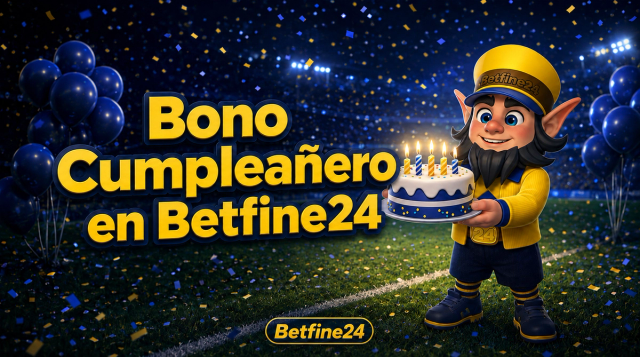 Bono Cumpleañero en Betfine24 - Betfine24