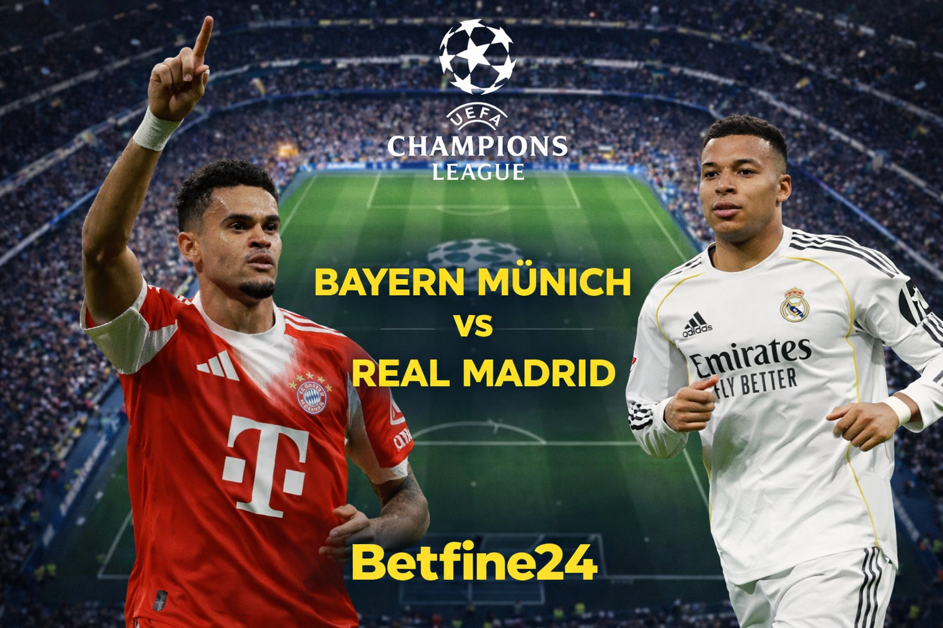 Bayern Múnich vs Real Madrid: Un clásico europeo con pronóstico bávaro - UEFA Champions League
