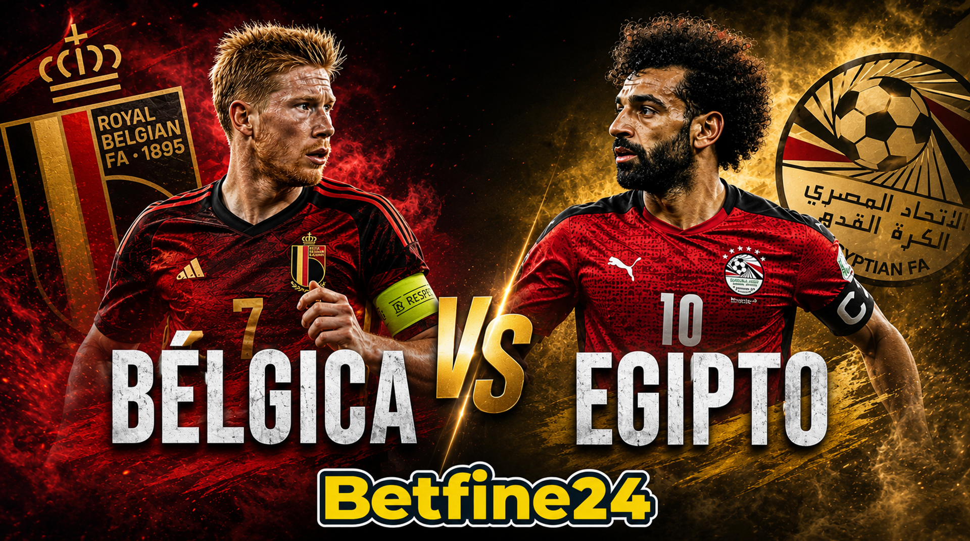 Pronóstico Mundial 2026: Cuotas del Bélgica vs Egipto - Mundial FIFA 2026