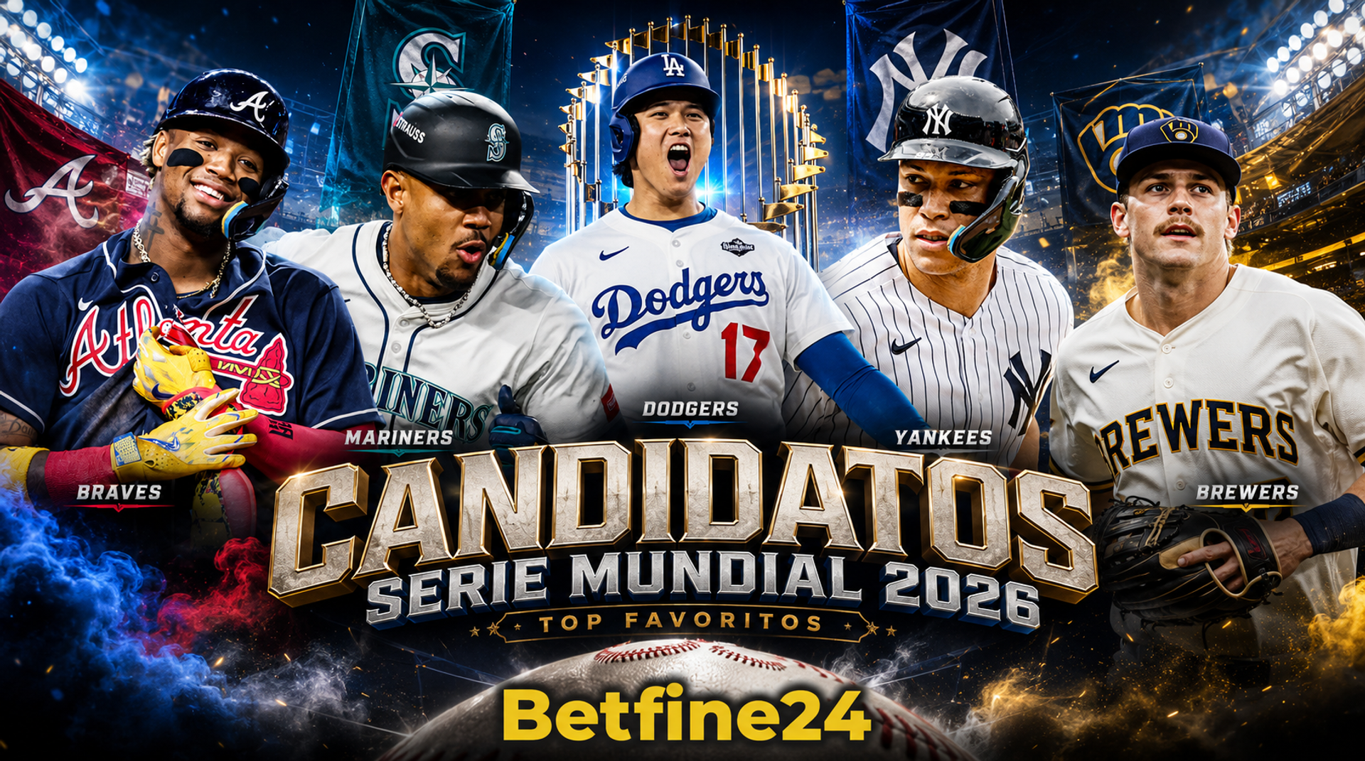 Cuotas Serie Mundial 2026: favoritos, Dodgers y equipos con valor - MLB