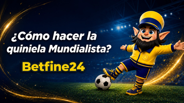 ¿Cómo hacer tu Quiniela del Mundial en Betfine24 paso a paso? - Betfine24