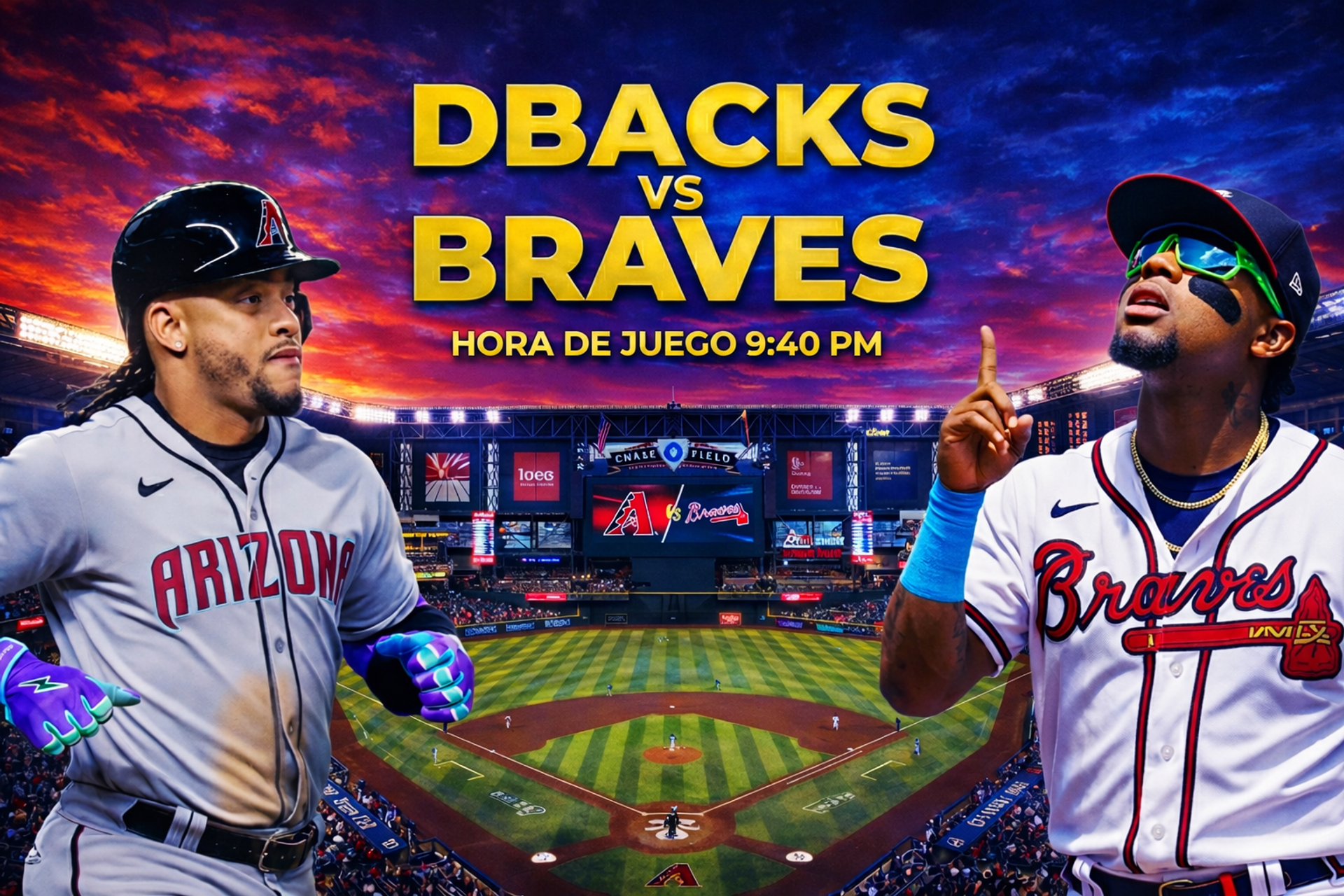 Ronald Acuña Jr. y Bravos de Atlanta se miden ante unos renovados Dbacks - MLB