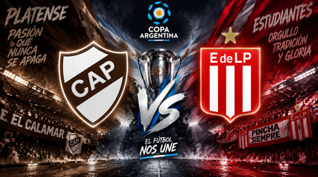 Platense vs Estudiantes de La Plata: Pronóstico gratis - Copa Argentina