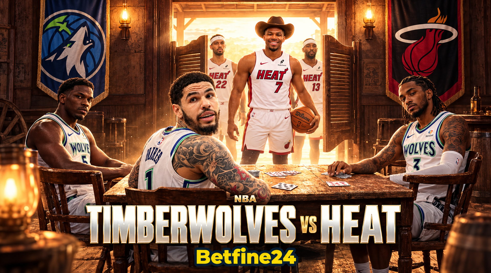 Timberwolves vs Heat pronóstico deportivo gratis - NBA - Betfine24