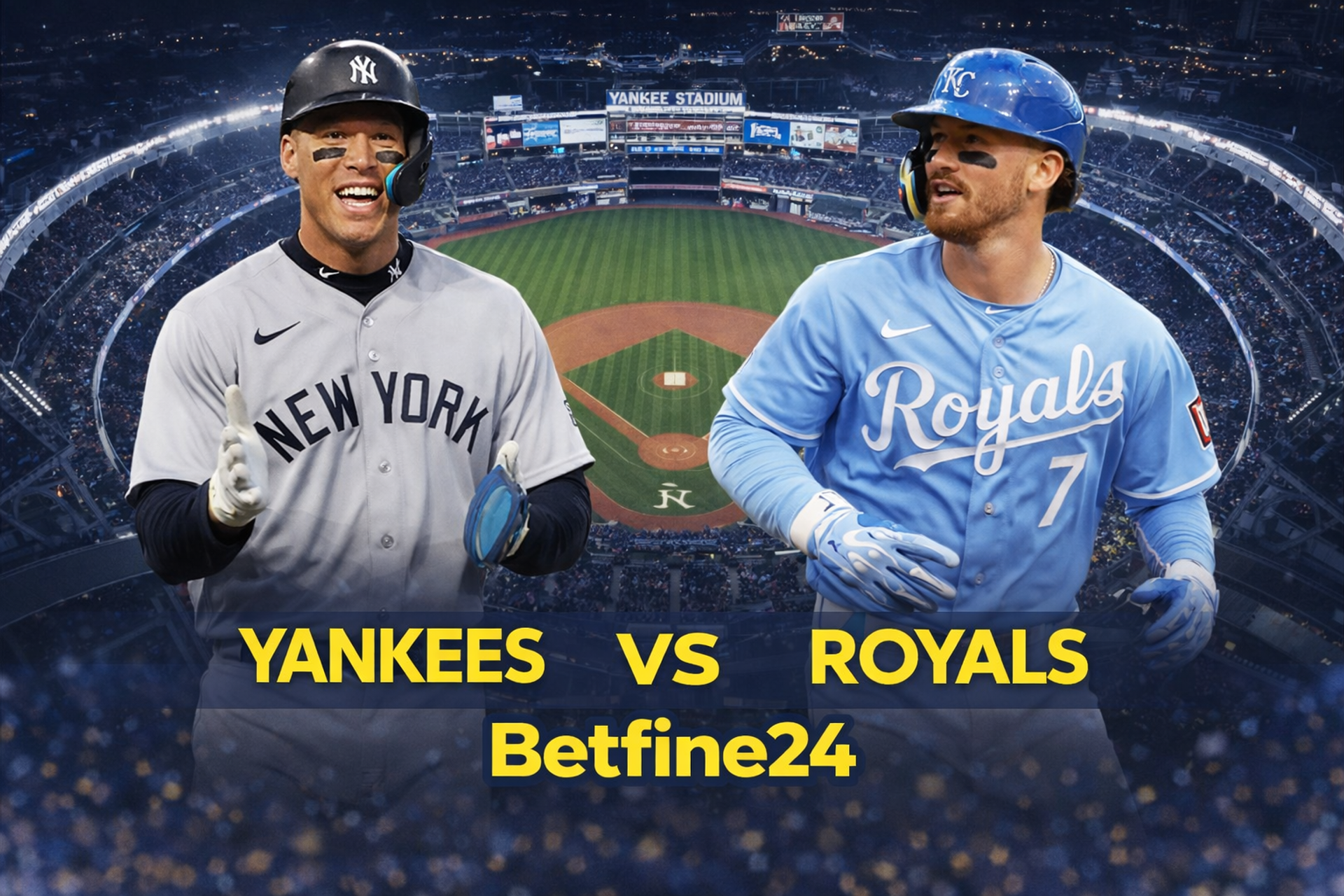 Yankees vs Kansas City: Pronósticos, horario y todos los datos que debes saber del duelo de MLB - MLB